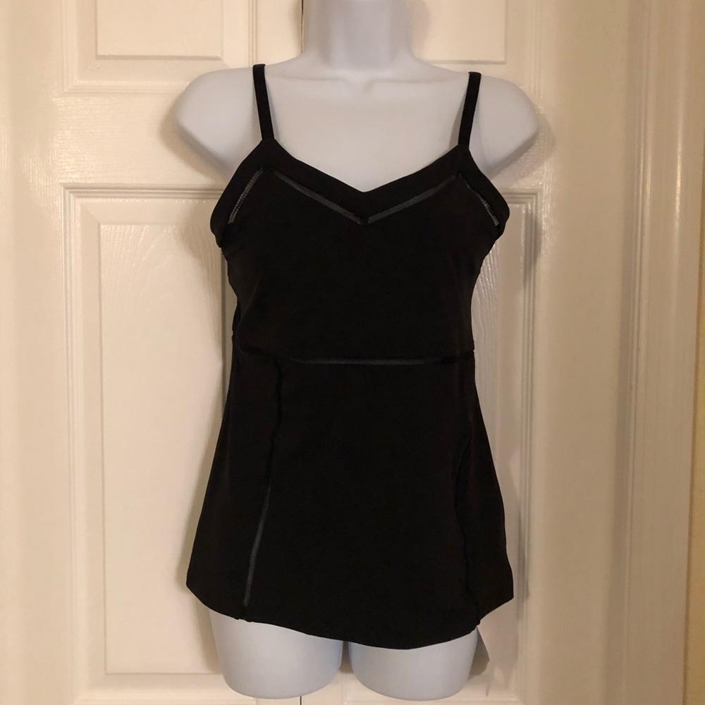 Fabletics Sports Tank, Black, Size S